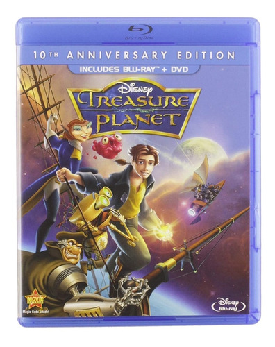 Blu-ray + Dvd Treasure Planet / El Planeta Del Tesoro