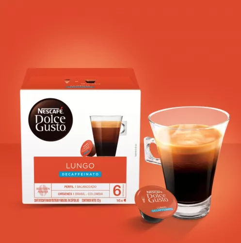 Dolce Gusto NESCAFÉ Cortado Descafeinado - 16 cápsulas : :  Alimentación y bebidas