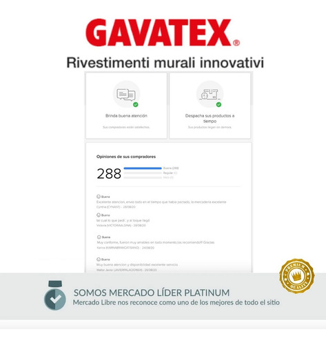 Revestimiento Gavatex 15m2+adhesivo 4k Modelo Eleccion