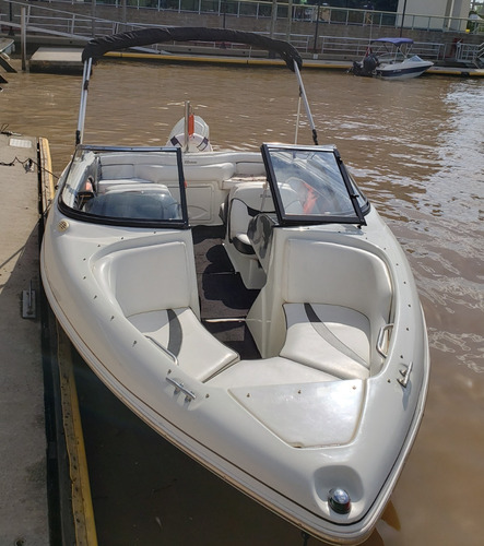 Lancha Quicksilver 1800 E-tec 130hp Impecable