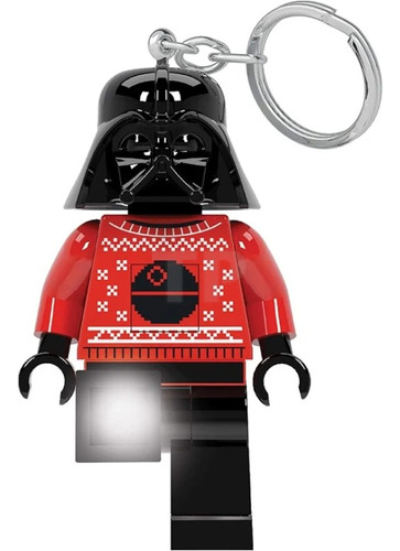 Llavero Lego Star Wars Con Luz Modelos Le014 Color Darth Vader Navideño