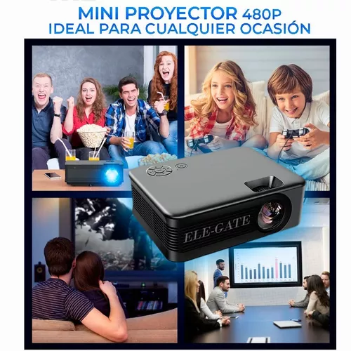 Mini Proyector Portatil Led Hd Miracast 2600 Lumen Android
