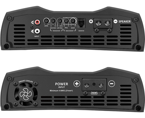 Modulo Taramps Md 3000.1 4 Ohm 3000w Amplificador Automotivo