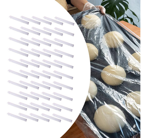 50 Bolsas De Polietileno Planas Transparentes Para