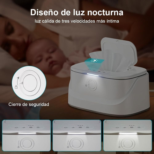 Calentador Portátil De Toallitas Húmedas Para Bebés Con Usb