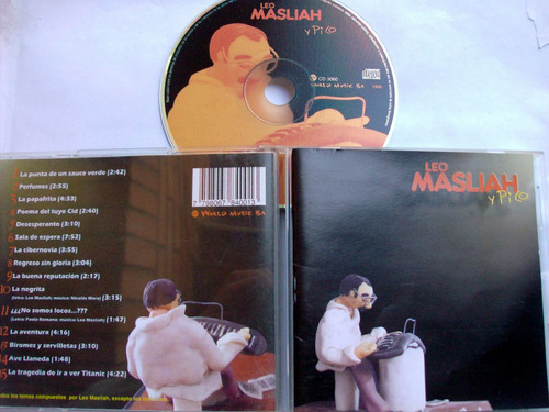 Leo Masliah - Leo Masliah Y Pico / Cd Orig. 1999 Excelente