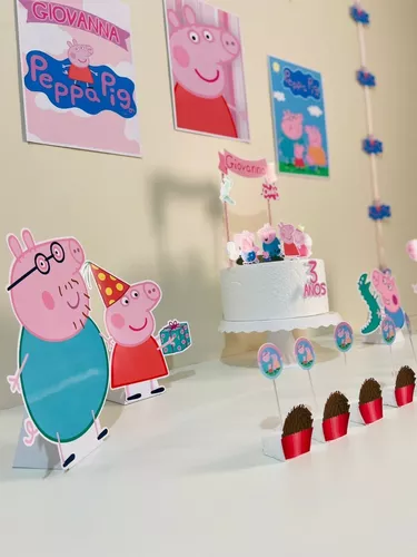 Peppa pig - casinha candy - festa E decoração em Promoção na