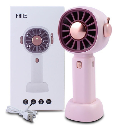 Mini Ventilador Portatil Usb Recargable Escritorio Personal