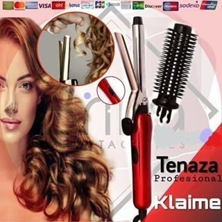 Rizador Tenaza Ondulador De Cabello Profesional, Con Peineta