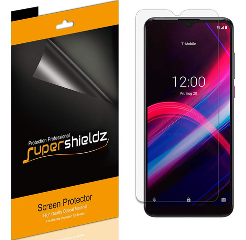 Supershieldz (6 Unidades) Disenado Para T-mobile (revvl 4 Pl