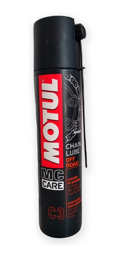 Kit Motul Limpiador Lubricante Para Cadena Off Road X 400 Ml