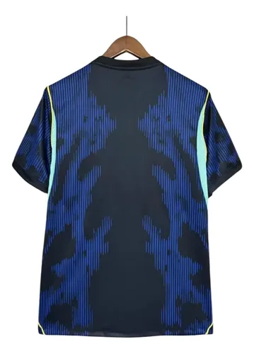 Camisa Seleção Brasileira Azul Copa 2026 Torcedor Lançamento