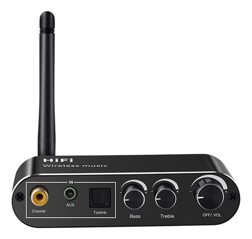 . Convertidor De Audio Óptico Analógico Digital Bluetooth