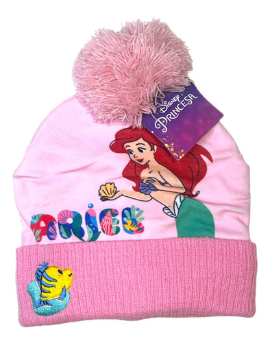 Gorro Niñas Sirenita Princesas Disney