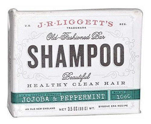 J. R. Liggett Jojoba Y Menta Shampoo Bar (3 Pack).