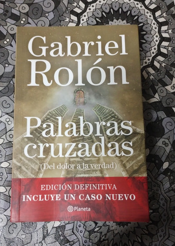 Libro Gabriel Rolón, Palabras Cruzadas.