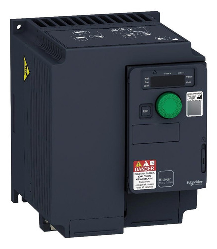 Inversor Schneider Atv320u22n4c 3cv 380v 2.2kw Trifásico