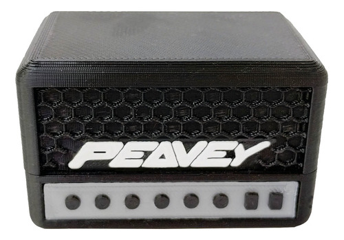 Porta Puas De Guitarra + 10 Puas De Regalo Peavey Compatible