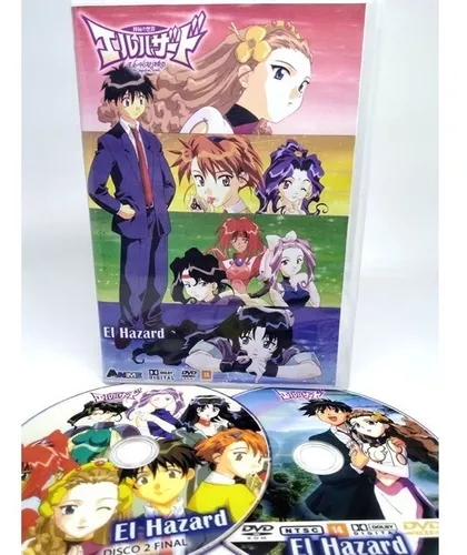 Box Dvd Anime El Hazard Dublado Completo