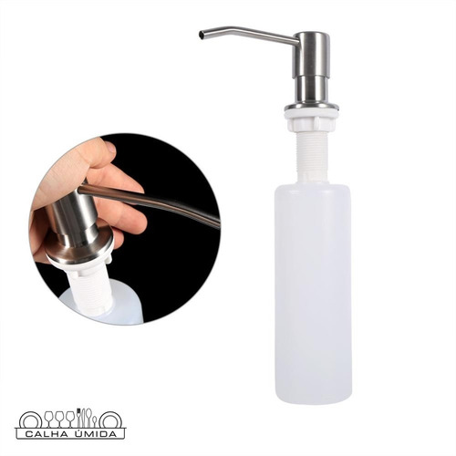 Dispenser Dosador Inox Para Detergente