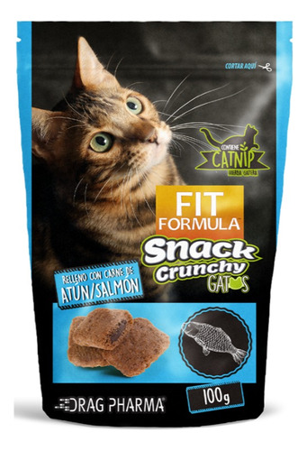 Fit Formula Galletas Catnip Crunchy Gatos Atún/salmón 100gr