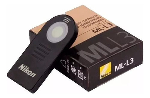 Control Remoto Nikon Ml-l3 Mll3 D60 D5100 D5200 D7000 P7000® Color Negro