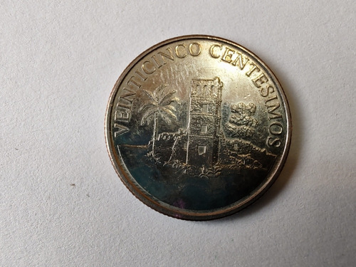 Moneda Panamá 25 Centavos 2003 Casa De Estado (x308
