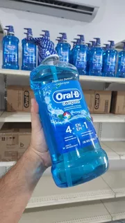 Caja Con 4 Enjuagues Bucal Complete Oral B ( 2 Litros )