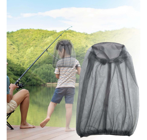 Head Net Mesh Cómodo Screen Net Transpirable Para Gris