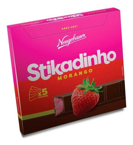 Stikadinho Neugebauer Morango 61,5g