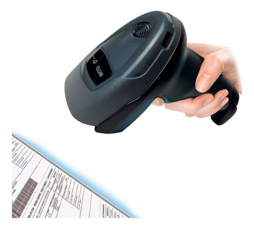 Leitor De Codigos Com Suporte Elgin Bematech Br520 1d 2d Usb
