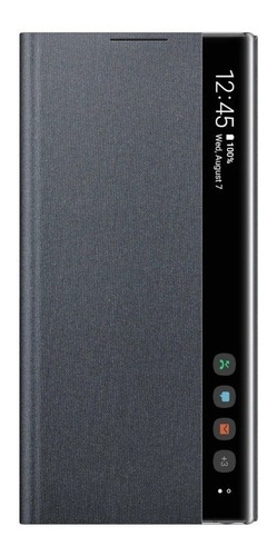 Samsung S-view Flip Cover Para Galaxy Note 10 Normal (negro)