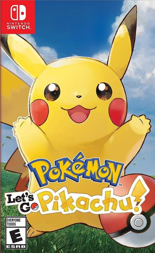 Mídia Física Pokémon Let's Go Pikachu! Switch - Lacrado!