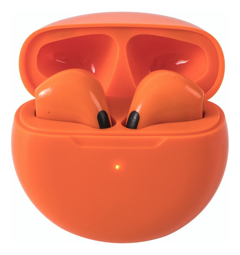 Audífonos in-ear gamer inalámbricos Moreka Pio6 DF-60 rojo