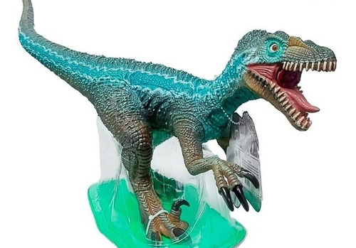 Dinosaur Velociraptor Con Sonido En Blister 60cm