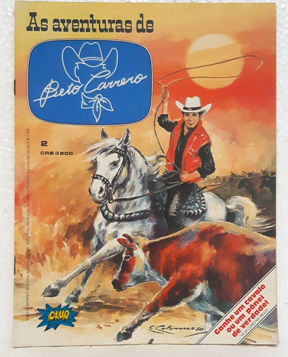 Hq Gibi - As Aventuras De Beto Carrero - Nº 2 - Ed. Cluq 1985