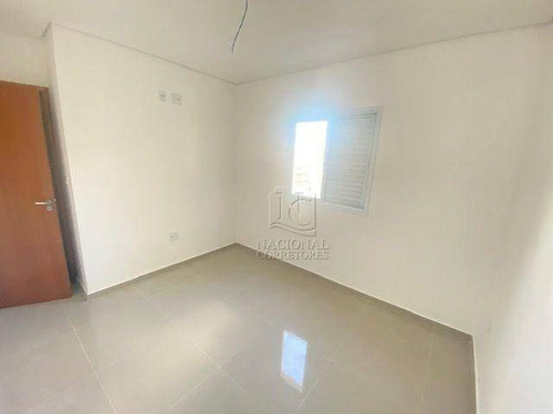 Cobertura Com 2 Dormitórios À Venda, 86 M² Por R$ 345.000,00 - Jardim Utinga - Santo André/sp - Co4831