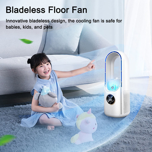 Ventilador De Piso, Sin Aspas, Ventiladores De Aire Enchufab