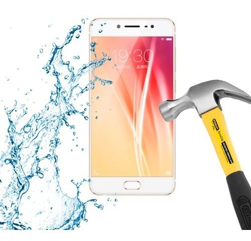 Imagen 2 de 5 de Lamina Protector Pantalla Anti-shock Vivo X7 Plus