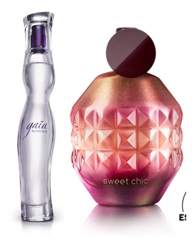 Perfume Gaia Yanbal + Sweet Chic Esika - mL a $1266