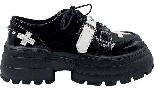 Zapatos Plataforma Cordones Mujer Calzado Estilo Punk Lolita