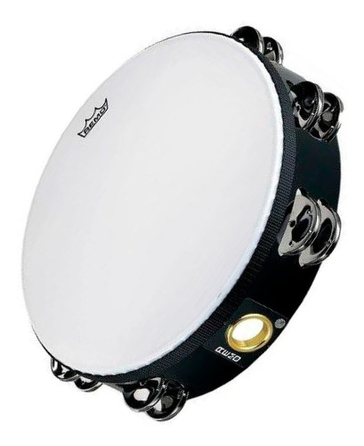 Imagen 2 de 2 de Pandero Tambourin Remo Ta-5208-ml 08 Sonajas Dobles