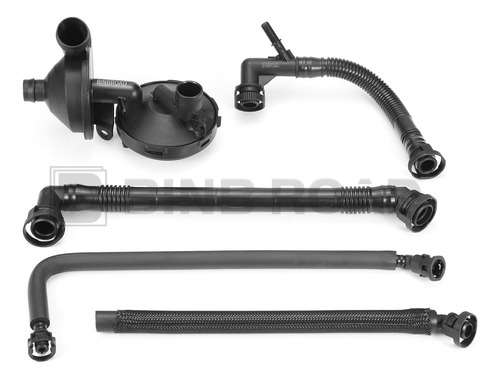 Kit De Válvula Y Manguera De Ventilación 5 Piezas Para Bmw