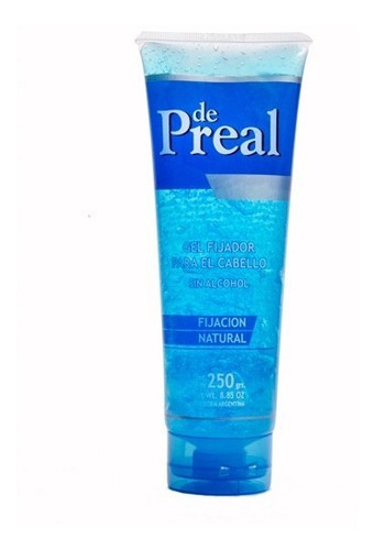 De Preal Gel Fijación Natural Pomo X 250g Sin Alcohol