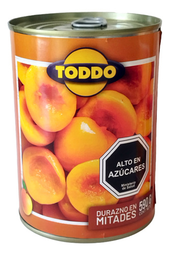 Durazno En Mitades Conserva Tarro De 590gr