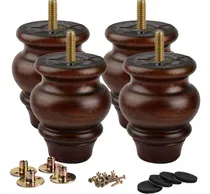Comprar Patas De Madera Para Muebles Repuesto Madera Maciza