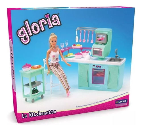 Muebles Para Muñeca Gloria La Kitchenette Cocina Tut