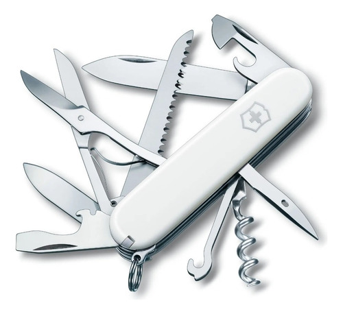 Navaja Huntsman Blanca De 15 Usos Victorinox ® (137137) Color Blanco