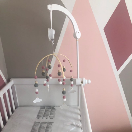 Diy Wooden Mobile Frame For Crafts Natural Wood Hanger Kit