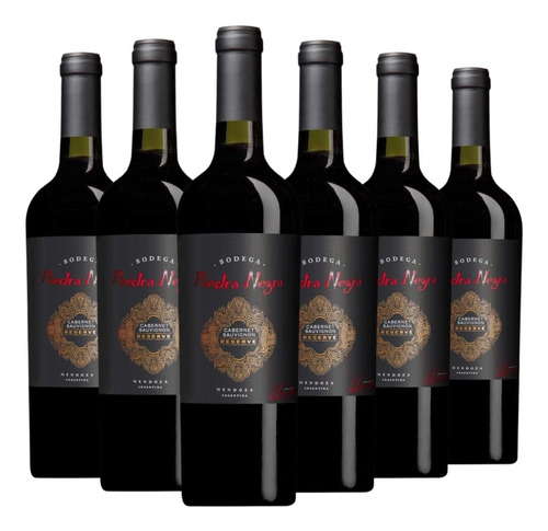 Vino Piedra Negra Reserva Cabernet Sauvignon Caja X 6 --